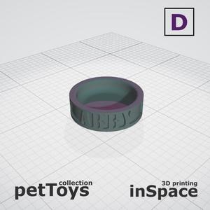 Pet - Dog - Bowl - Abby - customized