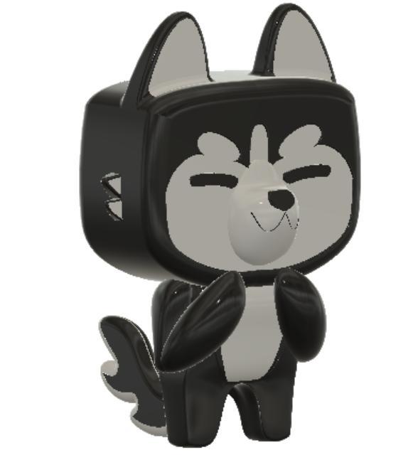 Husky Gunther funko style