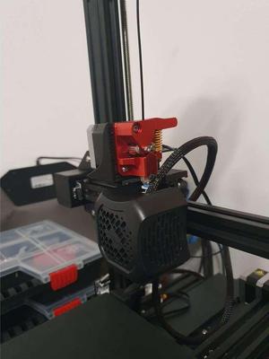 Ender 3 v2 Direct Drive Extruder Mount for dual gear