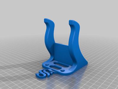 Guitar Hanger with S Initial