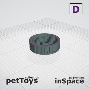 Pet - Dog - Bowl - Lulu - customized - slow feeder