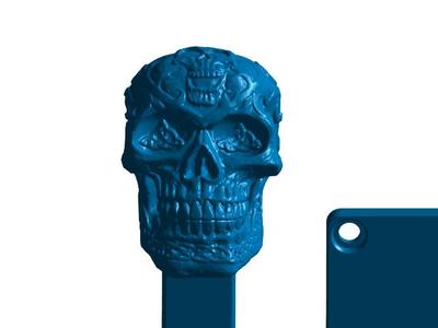 Celtic Skull Mailbox Flag and Mount