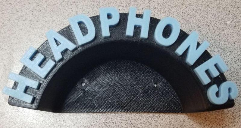 Headphones Wall Mount (Remix)