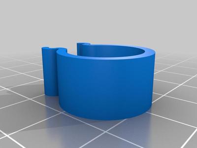 V Slot Cable Clip