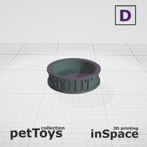 Pet - Dog - Bowl - Scout - customized