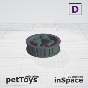 Pet - Dog - Bowl - Sadie - customized