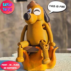 flexy meme toy print in place