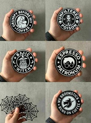 Halloween Coaster Collection - Commercial License