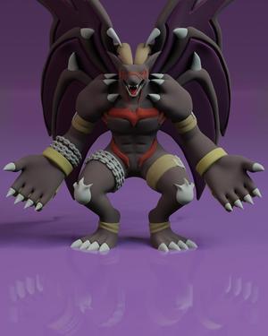 Beelphemon Rage Mode
