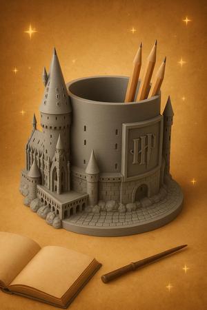 Magic Castle Pencil Holder