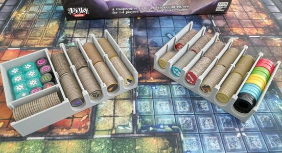 Altar Quest - Token Trays (& Card Racks)