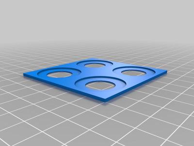 2x2 25mm Base Movement Tray