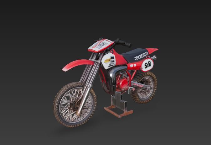 MOTOCROSS BIKE (INCLUDES TEXTURES)