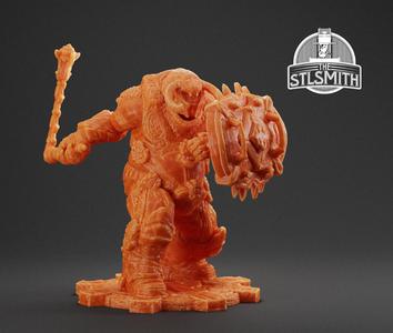 Boomer Mauler Gears of War OT Miniature STL