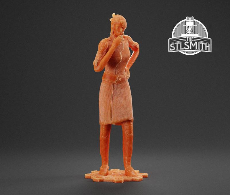 Anya Stroud Operator Gears of War OT Miniature STL