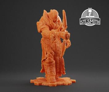 Theron Guard Sentinel Gears of War OT Miniature STL