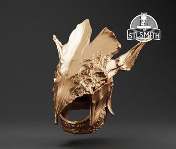 Maliketh's Helm Elden Ring Life Size Prop STL