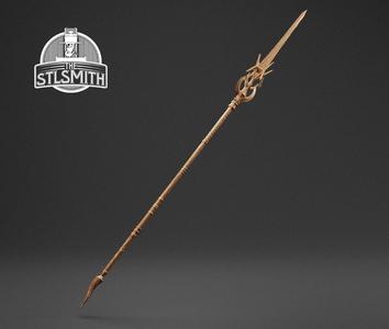 Crystal Spear Elden Ring Life Size Prop STL