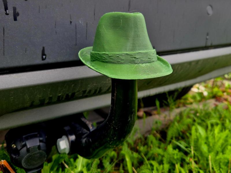 German Hat Hitch ball cover