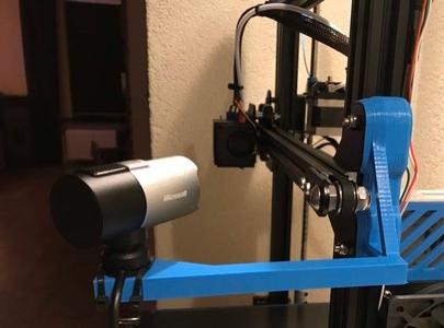 Cam mount with roller cover