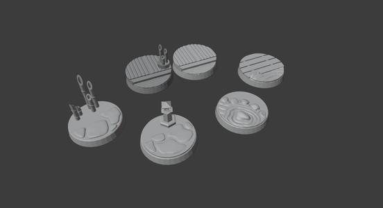 25mm Japanese Zen Bases