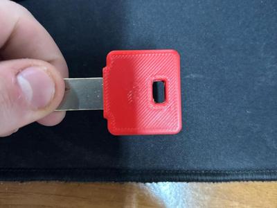PLASTIC COVER FOR EUROPEAN KEY