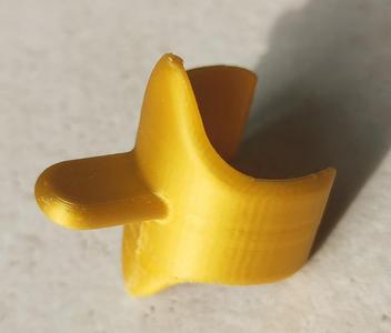 Thumb rest for Mollenhauer flute