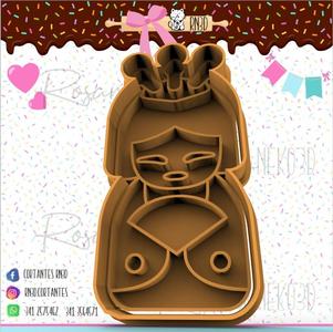 JAPANESE DOLL cookie cutter - JAPANESE DOLL cookie cutter
