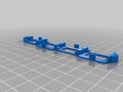 Servo mount frame KSTx08 v5.0 lugless