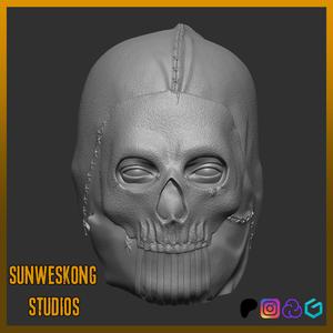 Call Of Duty Modern Warfare 3 2023 Simon "Ghost" Riley Headsculpt