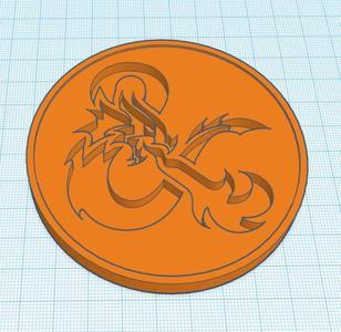 D&D Coaster