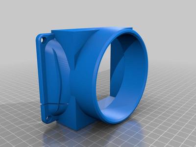 Rear Vent with fan for anycubic photon