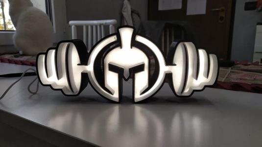 Spartan Gym Led Lamp