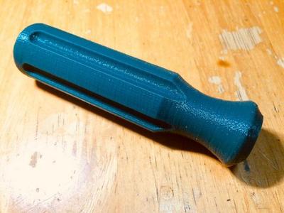 Customizable screwdriver handle