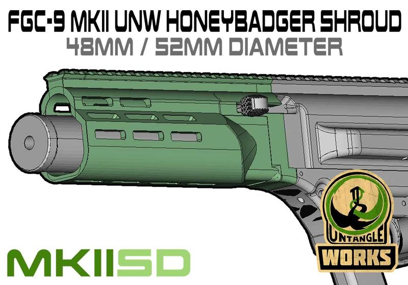 FGC9-MKIISD UNW honeybadger shroud