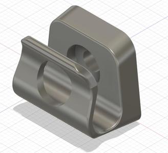 Volvo P1800 seatbelt clip holder thingy