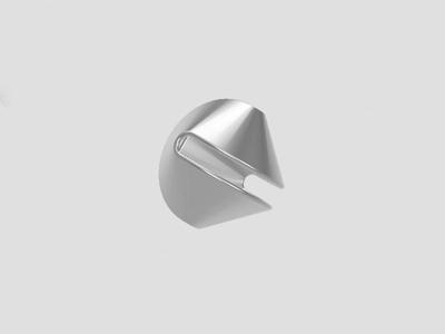 Sphericon / mathart sculpture or jewellery (pendant, bracelet)