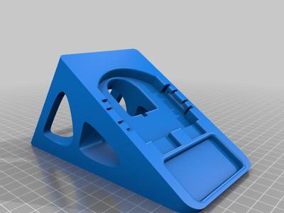 Easier printing wall mounted Ryobi bracket.