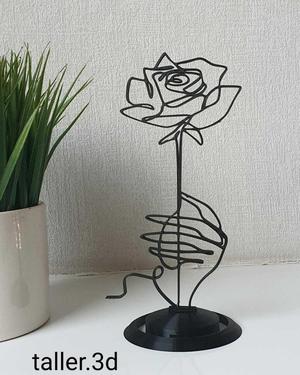 Line art Rose