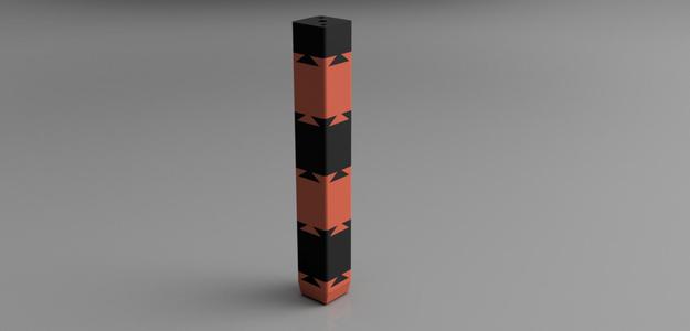 Modular Impossible Dovetail Table Leg