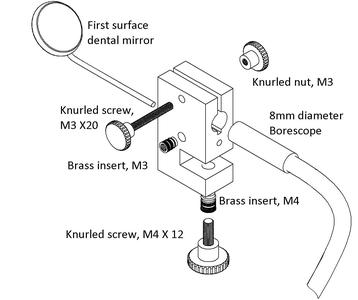 Nozzle alignement camera for multi nozzle printer