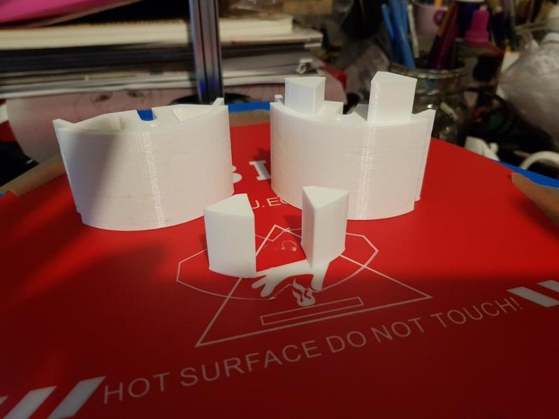 Kossel base extension 40mm. BIQU. Delta. Legs, Feet