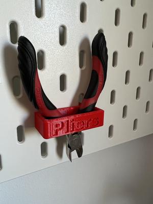 Pliers Holder for Skådis Pegboard