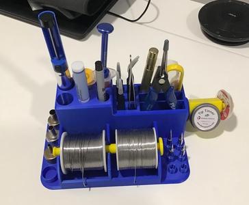 Solder Station Tool Organizer