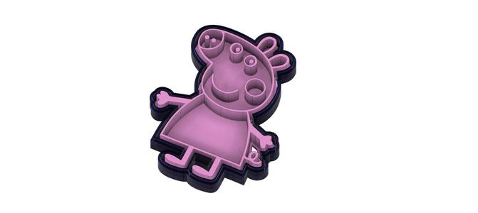 PEPPA PIG COOKIE CUTTER