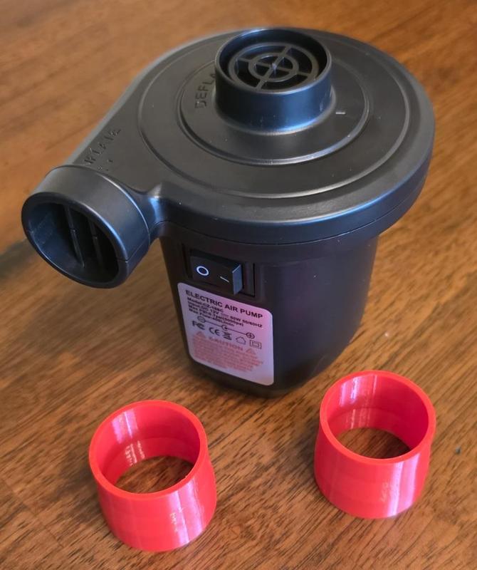 Air pump adapters for LostHorizon mattresses