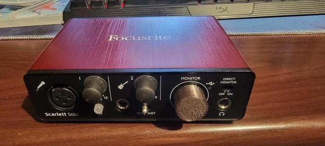 Volume Knob for focusrite scarlett solo 