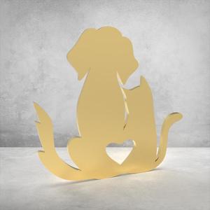 Cat and Dog Love Logo