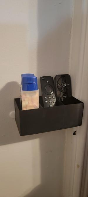Basic bedside storage