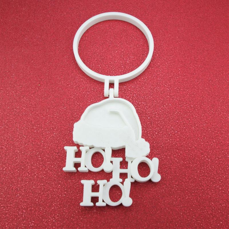 HO HO HO SANTA CAP - CHRISTMAS WINTER HOLIDAY WINE BOTTLE GIFT TAG